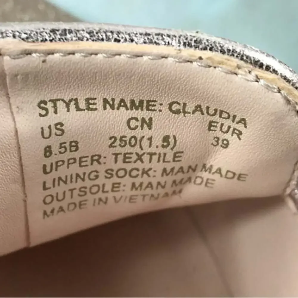 Kate Spade Claudia Loafer in Rose Gold - EUC